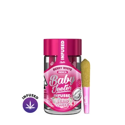 BABY JEETER INFUSED PREROLL 5PK [2.5G] BERRY WHITE product image