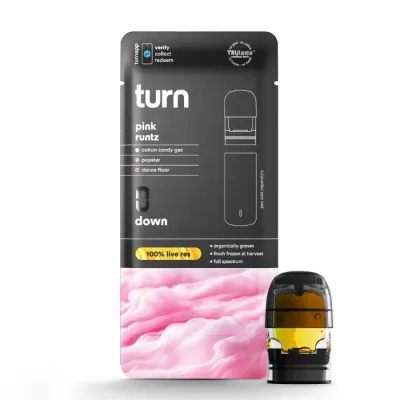 TURN DOWN LIVE RESIN POD [1G] PINK RUNTZ - 1 G product image