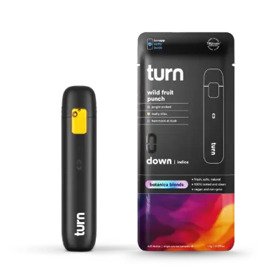 TURN DOWN BOTANICAL BLENDS READY TO USE VAPORIZER [1G] WILD FRUIT PUNCH - 1 G product image