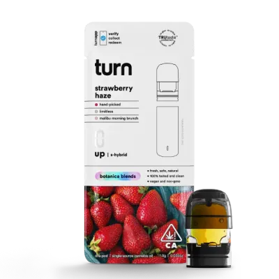 TURN UP BOTANICAL BLENDS POD [1G] STRAWBERRY HAZE product image