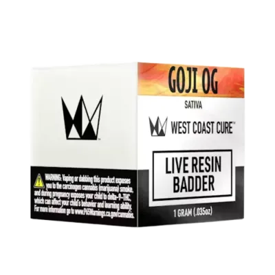 Goji OG Live Resin Badder 1G