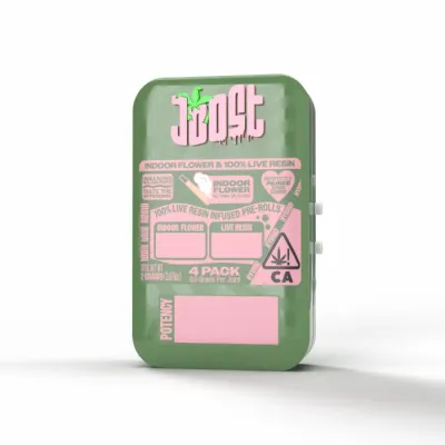 INFUSED PREROLL 4PK [2G] CHEM OG X MINT PIE GAS - 2 G - 4 PACK product image