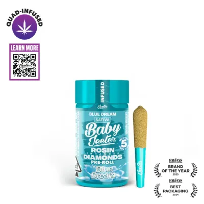 BABY JEETER INFUSED PREROLL 5PK [2.5G] BLUE DREAM