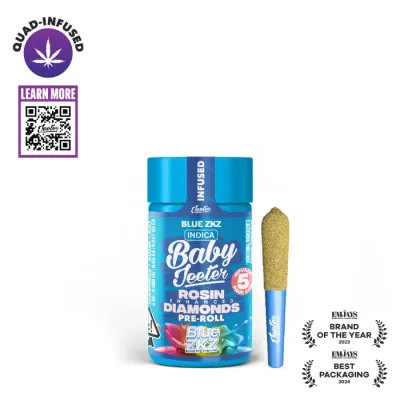 BABY JEETER INFUSED PREROLL 5PK [2.5G] BLUE ZKZ product image