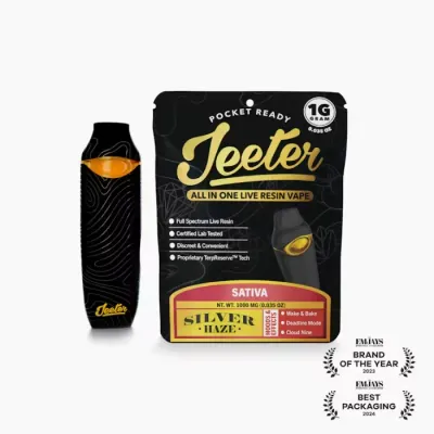 LIVE RESIN READY TO USE VAPORIZER [1G] SILVER HAZE - 1 G
