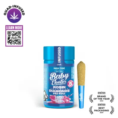 BABY JEETER INFUSED PREROLL 5PK [2.5G] HIGH TIDE