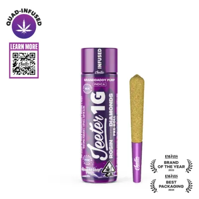 JEETER INFUSED PREROLL [1G] GRANDDADDY PURP
