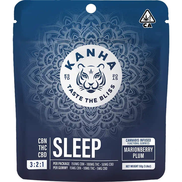 GUMMIES 10PK [100MG] 3:2:1 CBN:THC:CBD SLEEP MARIONBERRY PLUM - 100 MG - 10 PACK product image