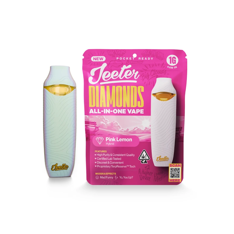 LIQUID DIAMONDS READY TO USE VAPORIZER [1G] PINK LEMON - 1 G