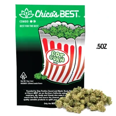 POTCORN FLOWER [28G] COMBO GRAPES N CREAM - 28 G product image