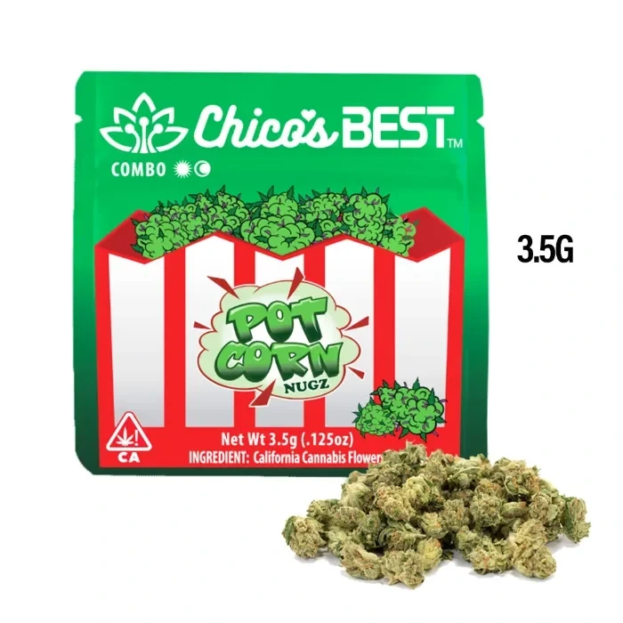 POTCORN FLOWER [3.5G] COMBO GRAPES N CREAM - 3.5 G