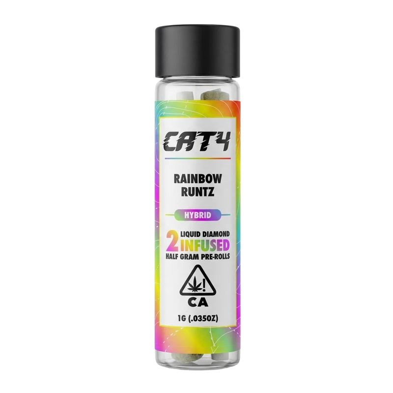Rainbow Runtz Infused Pre-roll 2 Pack 1G