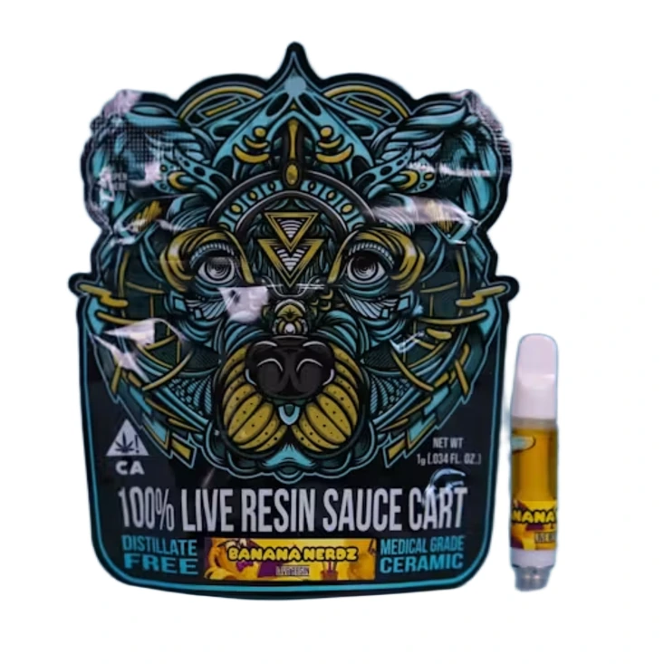 Banana Nerdz Live Resin Cartridge 1G
