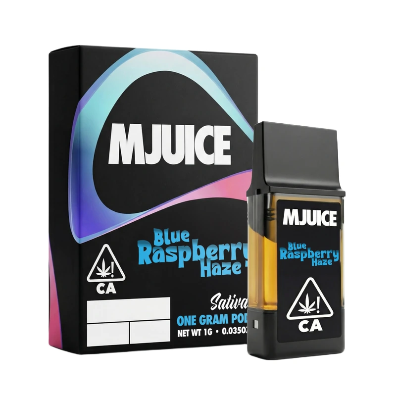 MJUICE: Blue Raspberry Haze