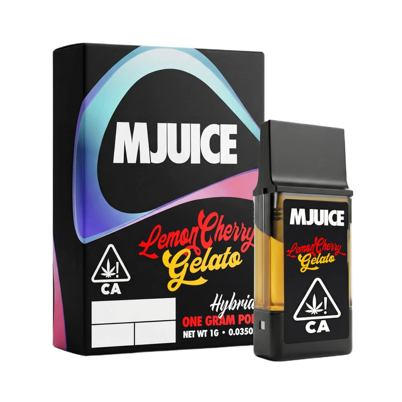 MJUICE: Lemon Cherry Gelato