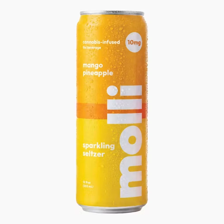 SPARKLING SELTZER 12FLOZ [10MG] PINEAPPLE MANGO - 10 MG product image