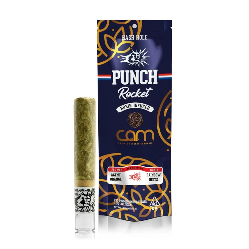 Punch: Agent Orange X Rainbow Belts Hole Single
