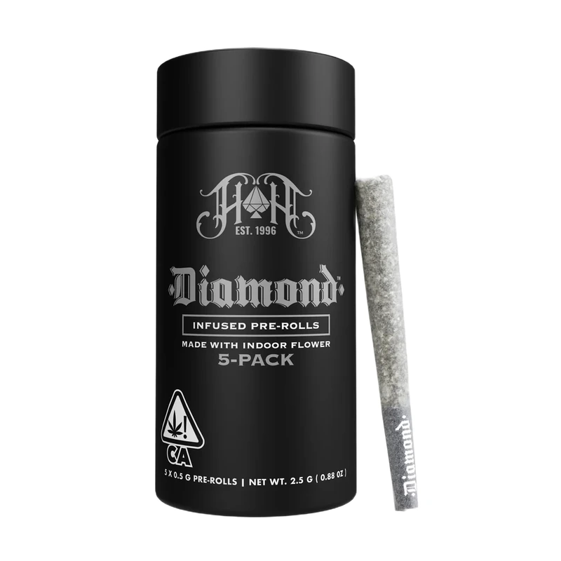 Heavy Hitters: Marmalade Diamond Infused Pre-roll (Cam) 5 Pack 2.5G