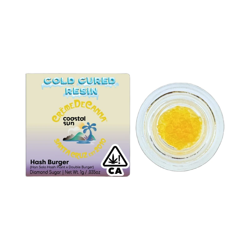 Creme De Canna: Hashburger Diamond Sugar 1G