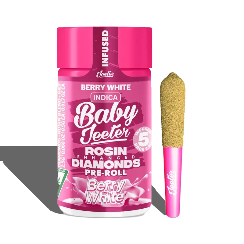 Berry White Infused Pre-roll 5 Pack 2.5G