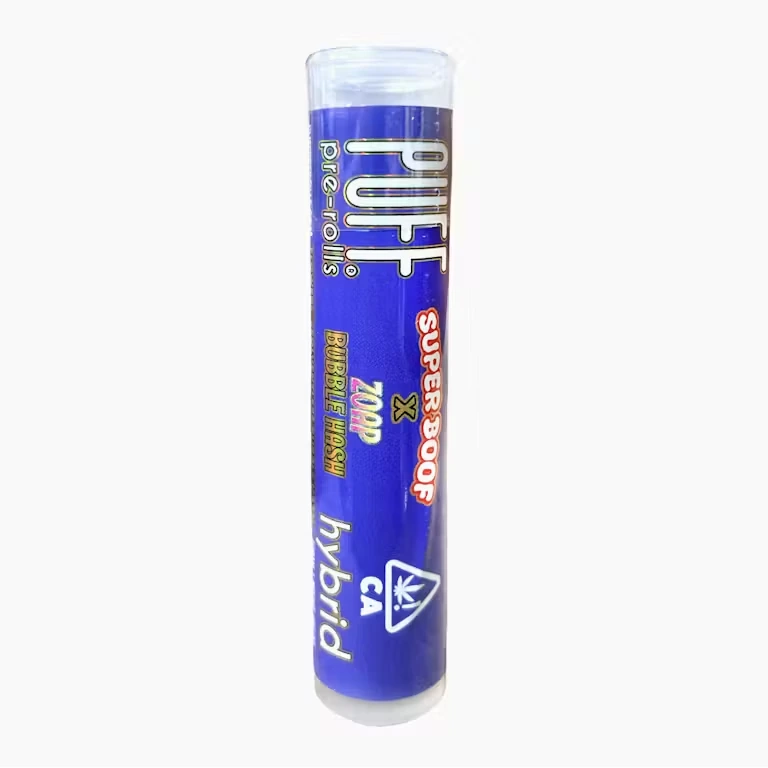 BUBBLE HASH PREROLL [1G] SUPER BOOF X ZOAP - 1 G product image
