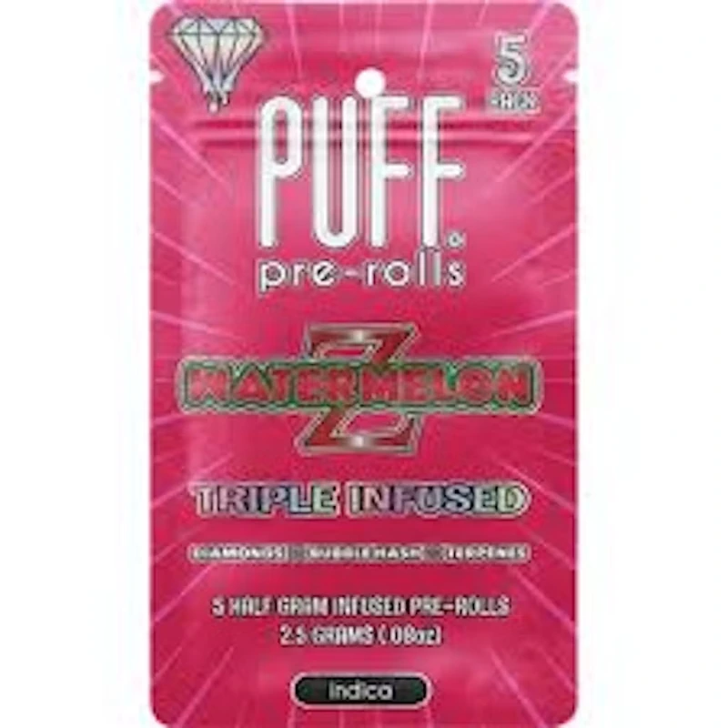 DIAMOND INFUSED PREROLL 5PK [2.5G] WATERMELON Z - 2.5 G - 5 PACK product image