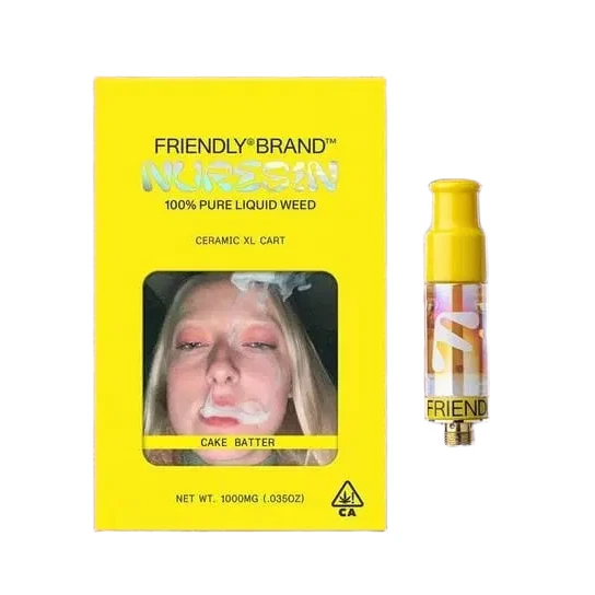 Cake Batter Live Resin Cartridge 1G