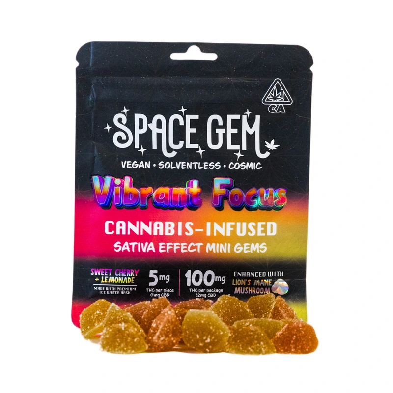 Sativa Effect Mini Gems Gummy 20 Pack 100MG