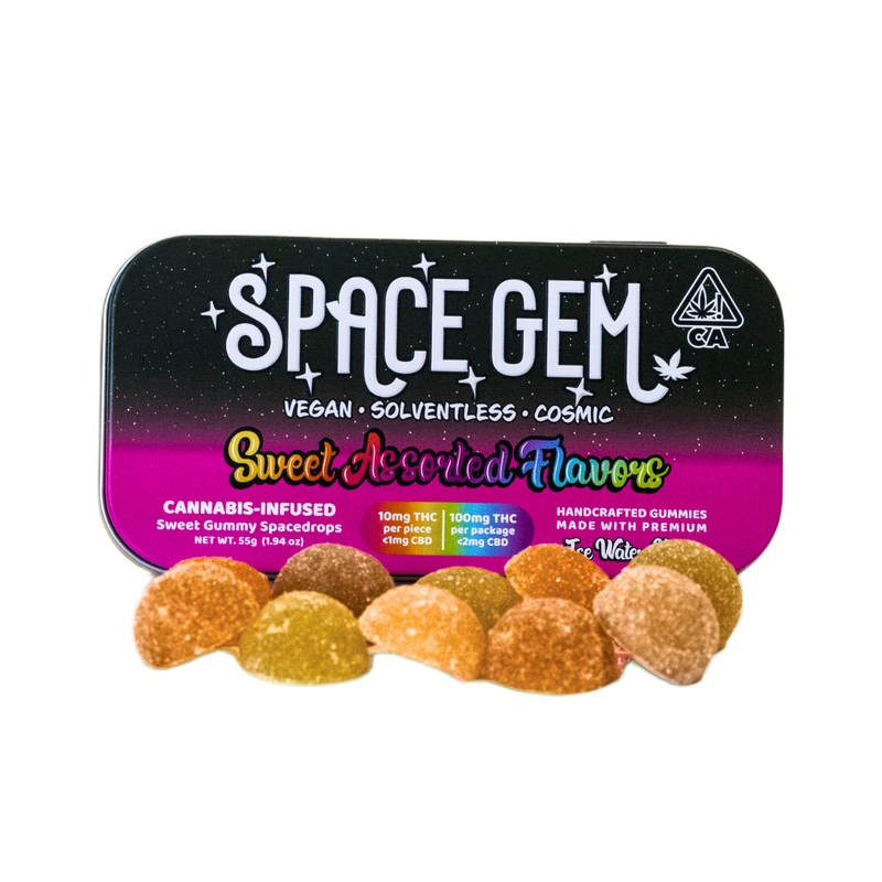 Sweet Space Drops Solventless Gummy 10 Pack 100MG
