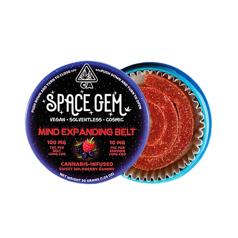 Sweet Wildberry Solventless Gummy Belt Single 100MG
