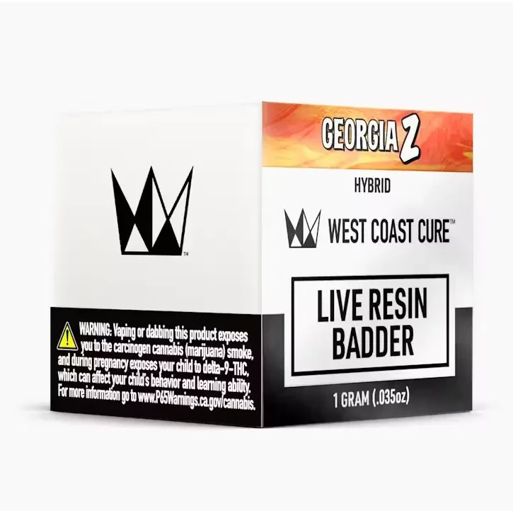 Georgia Z Live Resin Badder 1G