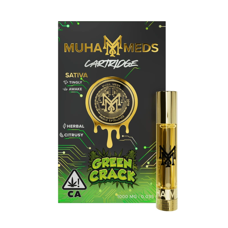 Green Crack Cartridge 1G