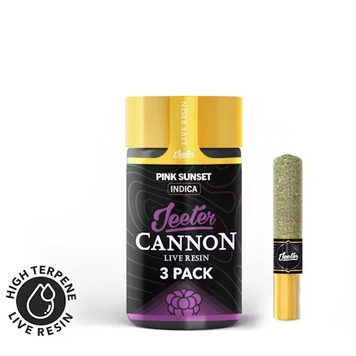 BABY CANNON INFUSED PREROLL 3PK [1.5G] PINK SUNSET - 1.5 G - 3 PACK