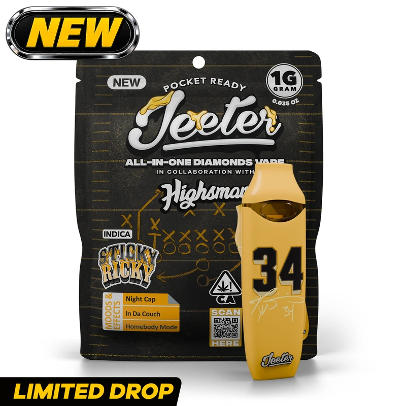 LIQUID DIAMONDS READY TO USE VAPORIZER [1G] STICKY RICKY - 1 G product image