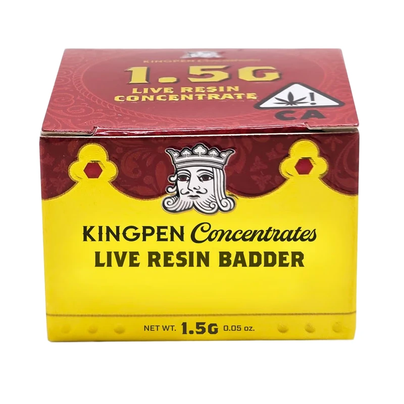 Sonoma Coma Live Resin Badder 1.5G