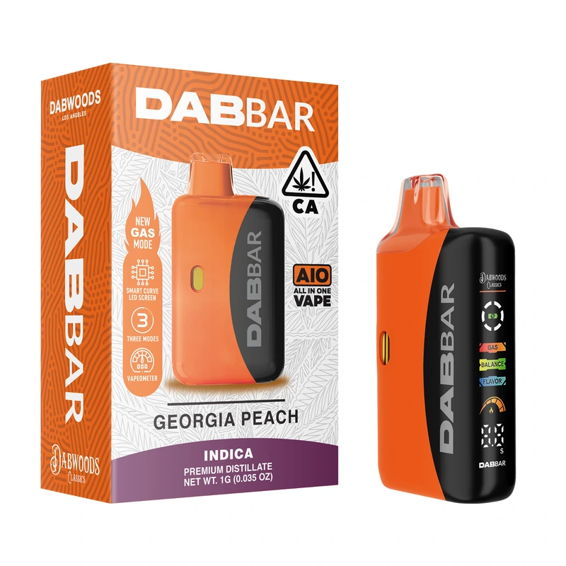 DAB BAR READY TO USE VAPORIZER [1G] GEORGIA PEACH - 1 G product image