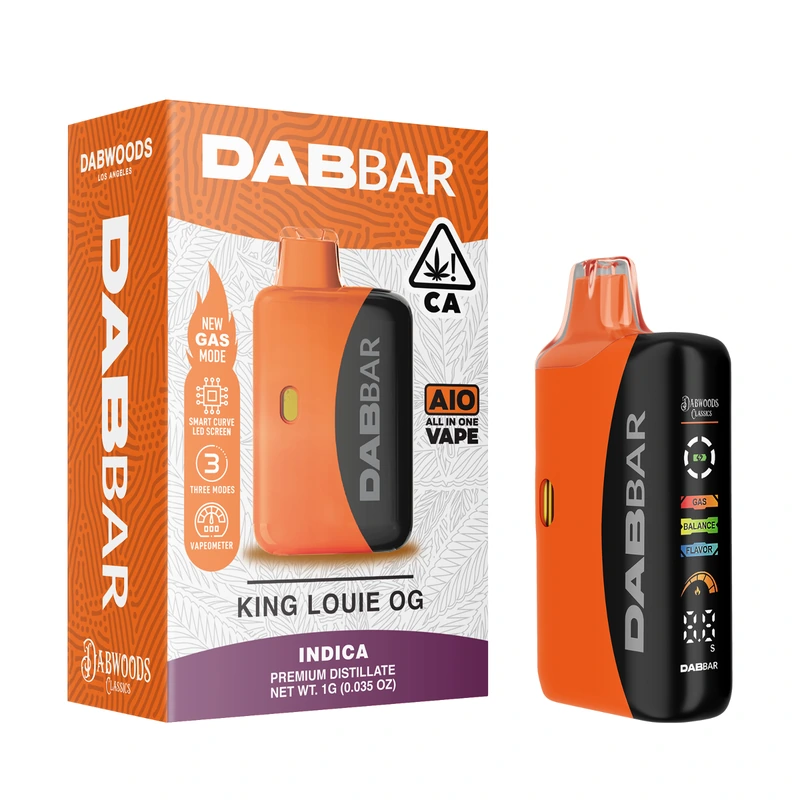 DAB BAR READY TO USE VAPORIZER [1G] KING LOUIE OG - 1 G product image
