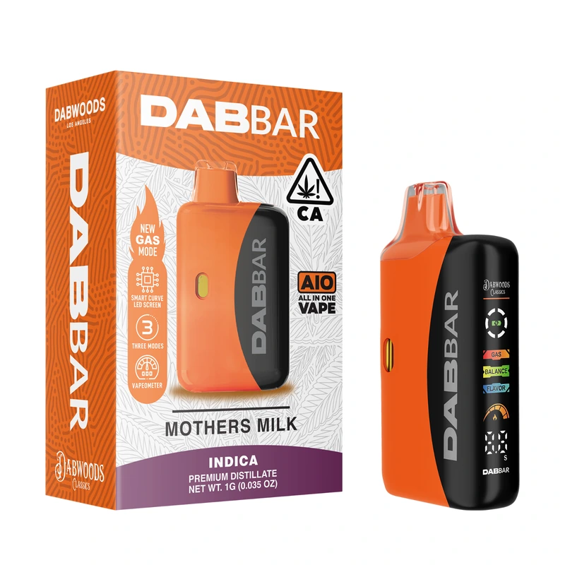 DAB BAR READY TO USE VAPORIZER [1G] MOTHER'S MILK - 1 G