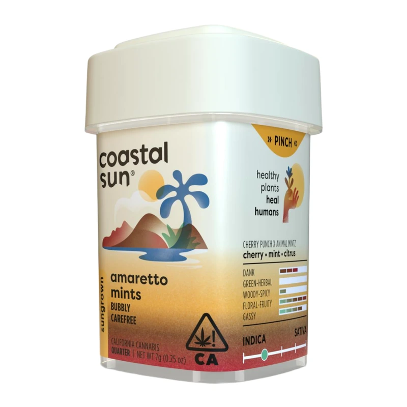 Coastal Sun: Amaretto Mints