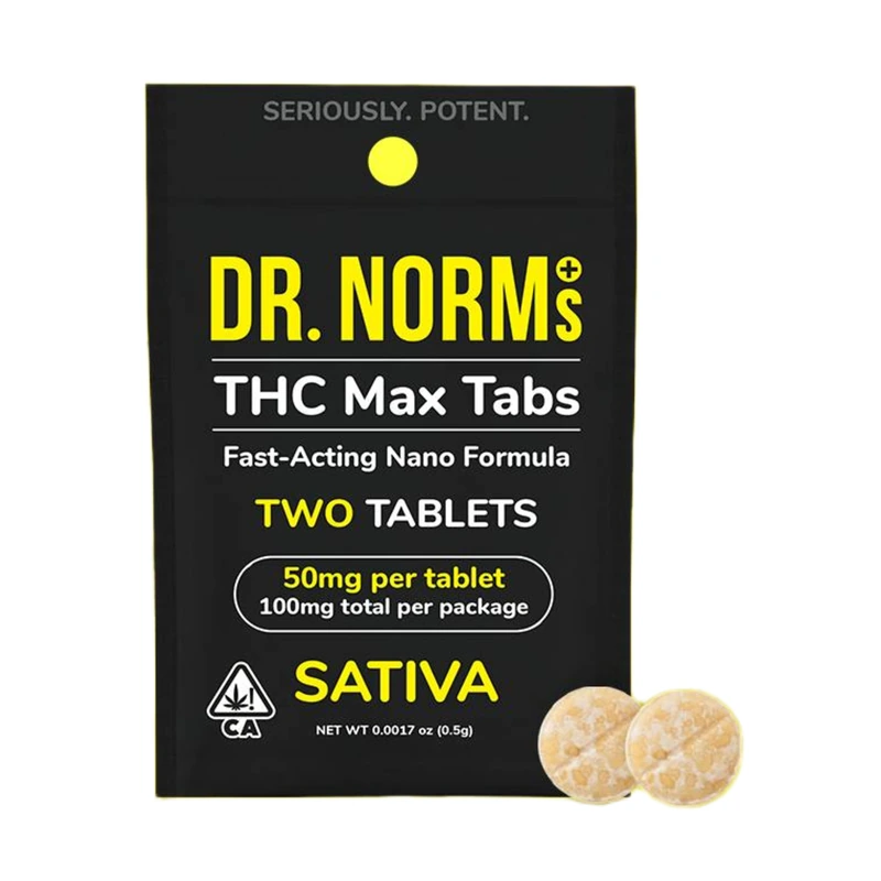THC Max Sativa Tablet 2 Pack 100MG