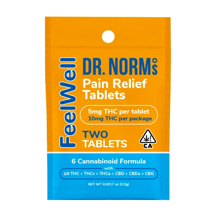 THC Max Pain Relief Tablet 2 Pack 100MG