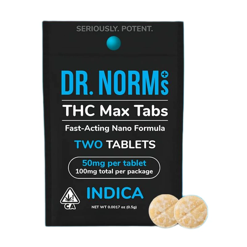 THC Max Indica Tablet 2 Pack 100MG