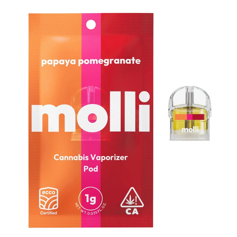 Molli: Papaya Pomegranate