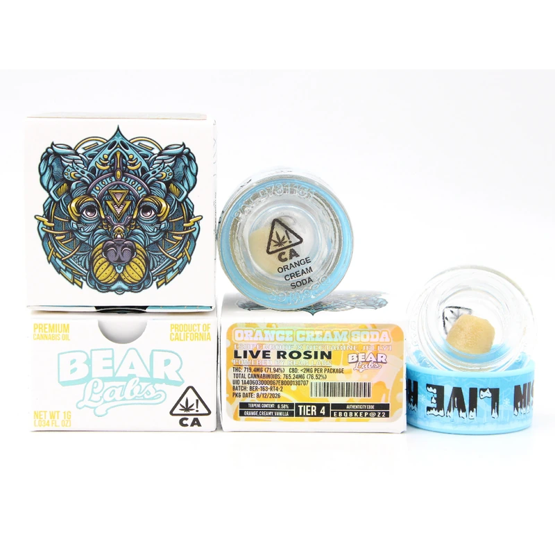 Bear Labs: Orange Cream Soda