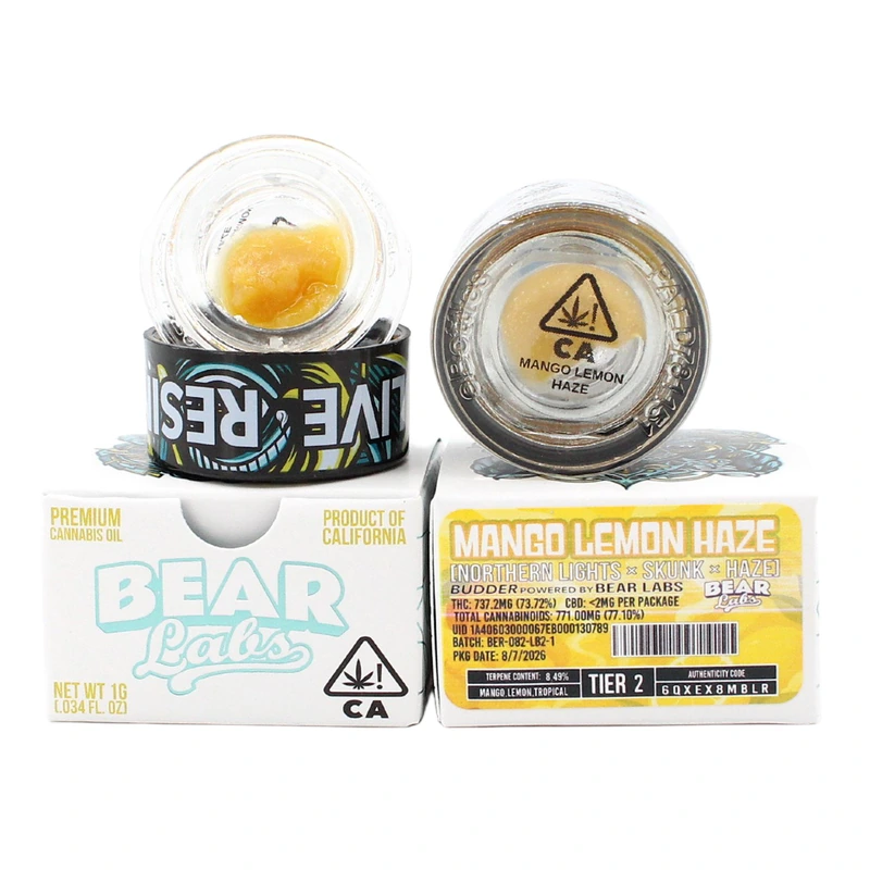 Bear Labs: Mango Lemon Haze Budder