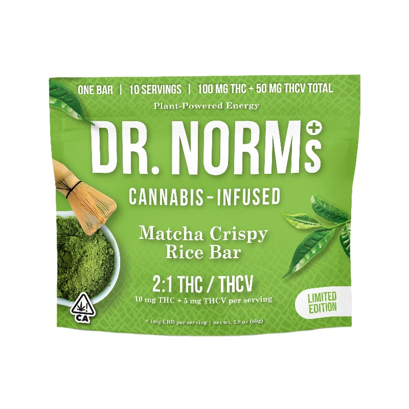 DR. NORM'S: Matcha Crispy Rice - Single