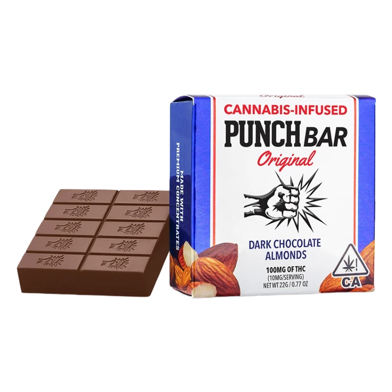 Almonds Dark Chocolate Bar Single 100MG