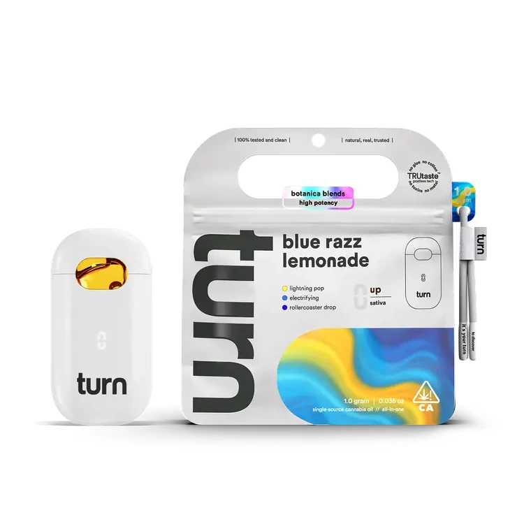 turn: Blue Razz Lemonade