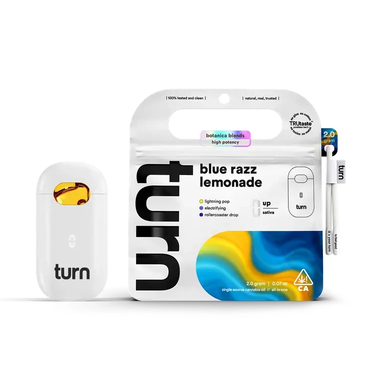 turn: Blue Razz Lemonade