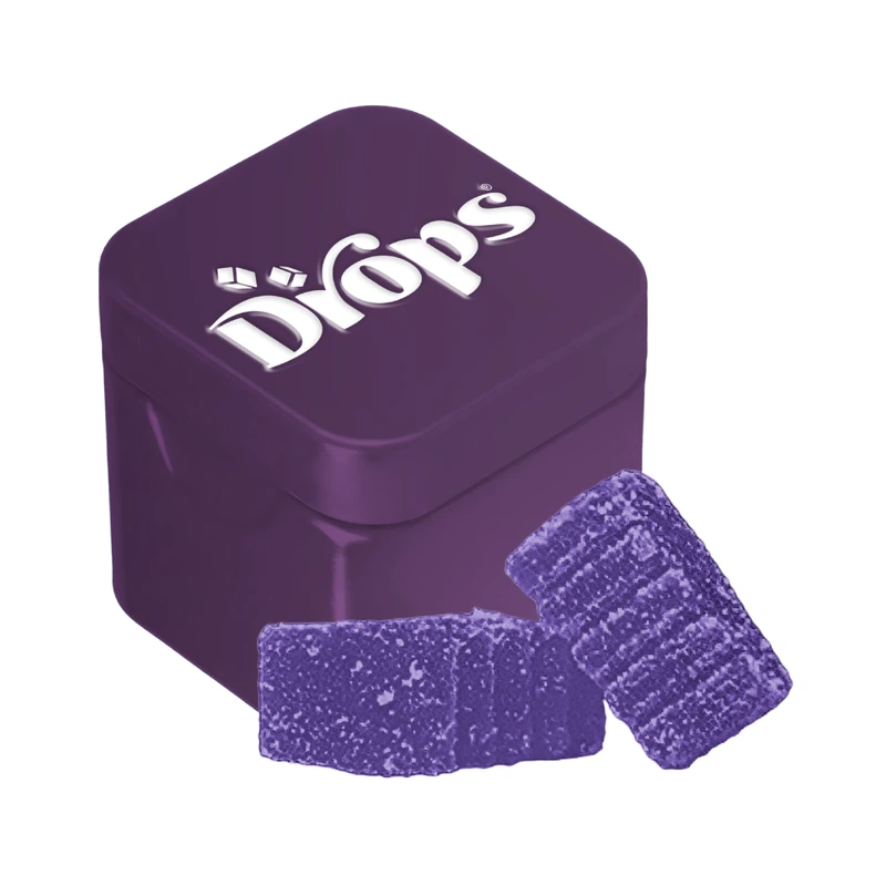 Drops: Blackberry (Soothing Relaxation) Gummy 1:2 THC:CBD 2 Pack 100MG